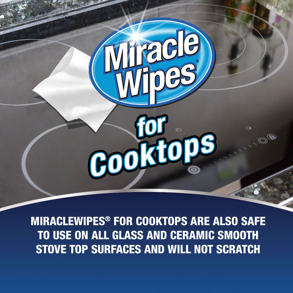 MiracleWipes for Microwaves and Cooktops