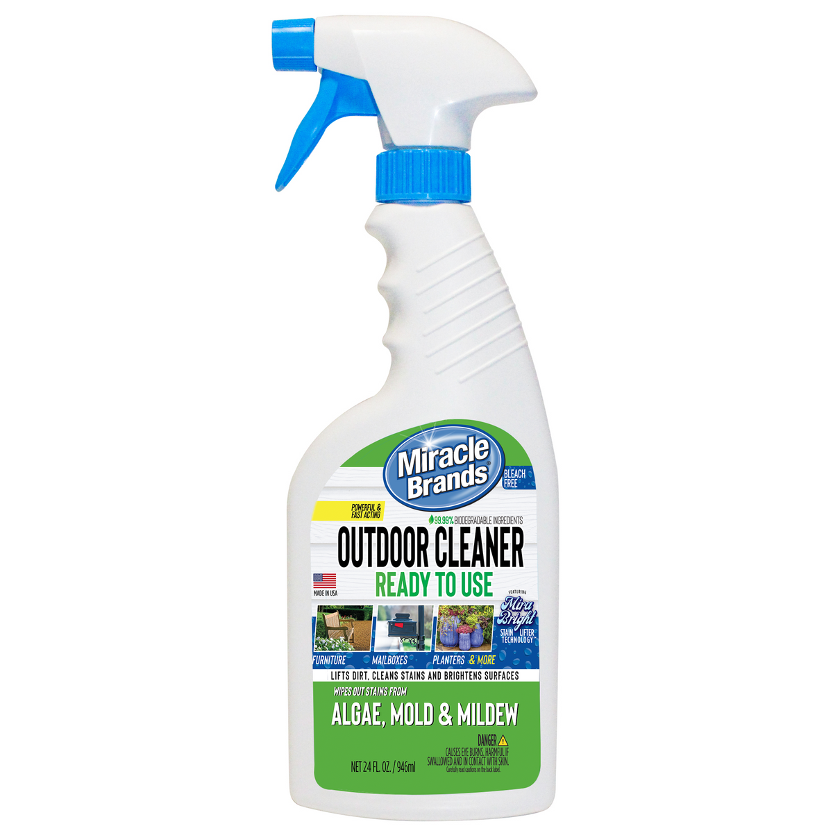 Outdoor Cleaner Spray – Miracle Brands