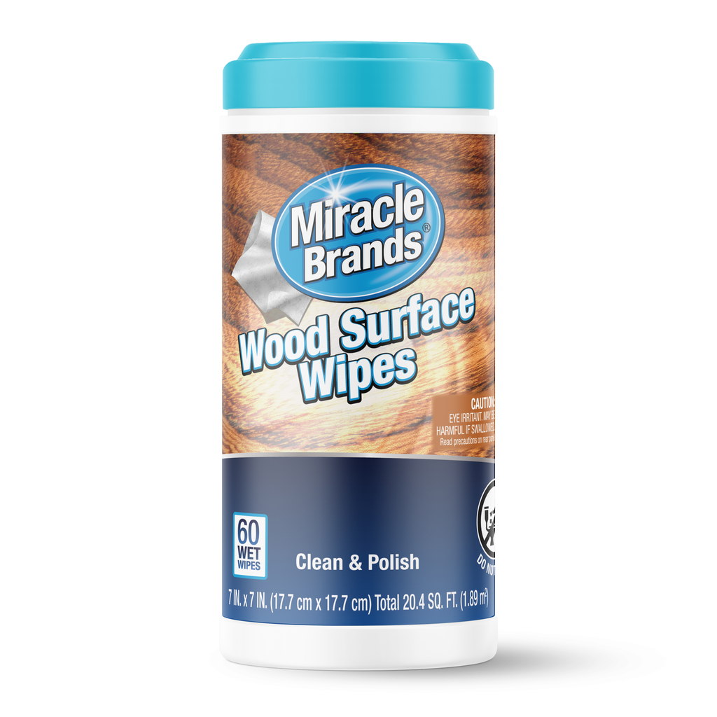 MiracleWipes for Wood Surfaces