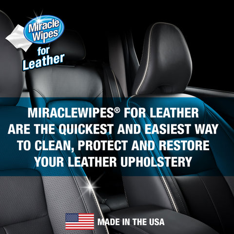 MiracleWipes for Leather – Miracle Brands