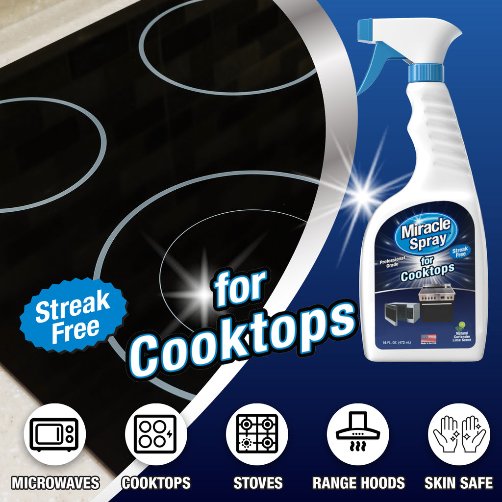 MiracleSpray for Microwave & Cooktop