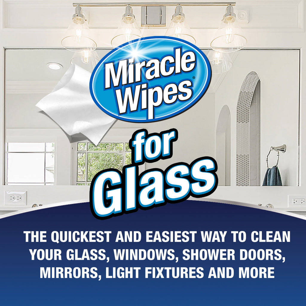 MiracleWipes for Glass