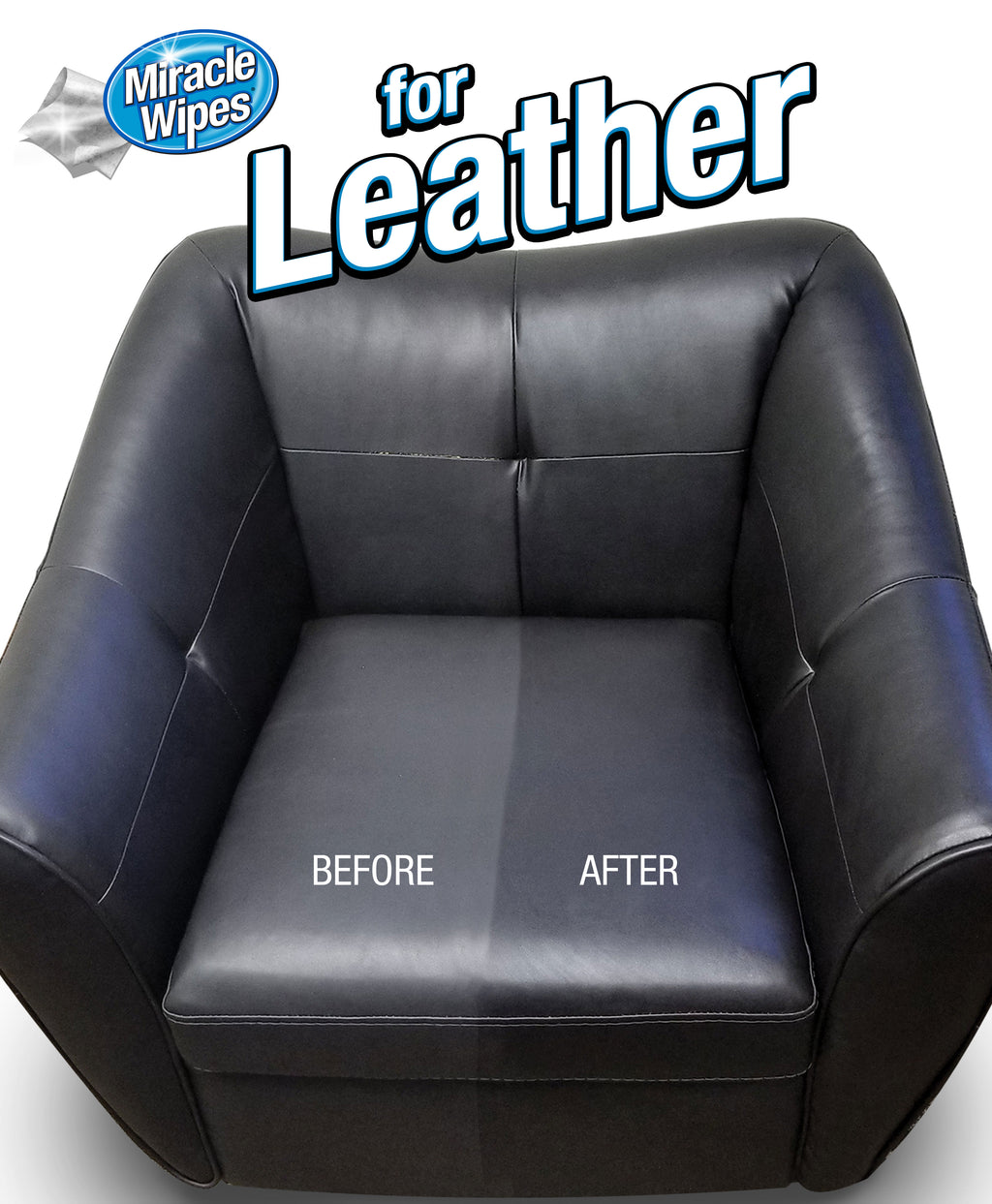 MiracleWipes for Leather
